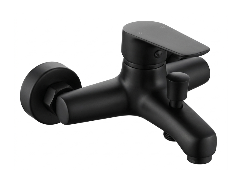 Abagno Bath/Shower Mixer TEM-022-MB [Matt Black]