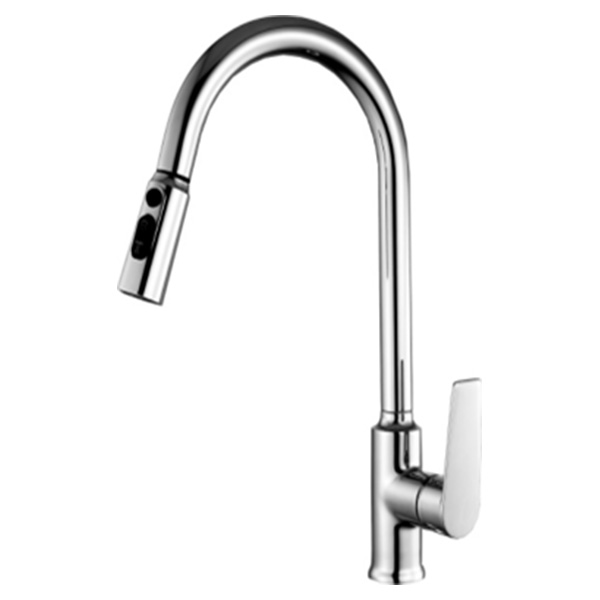 Abagno Sink Mixer With Pull-Out TJM-182P-CR
