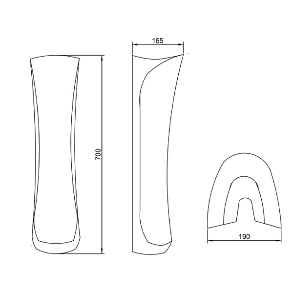 Estillo Full Pedestal UNIVERSAL