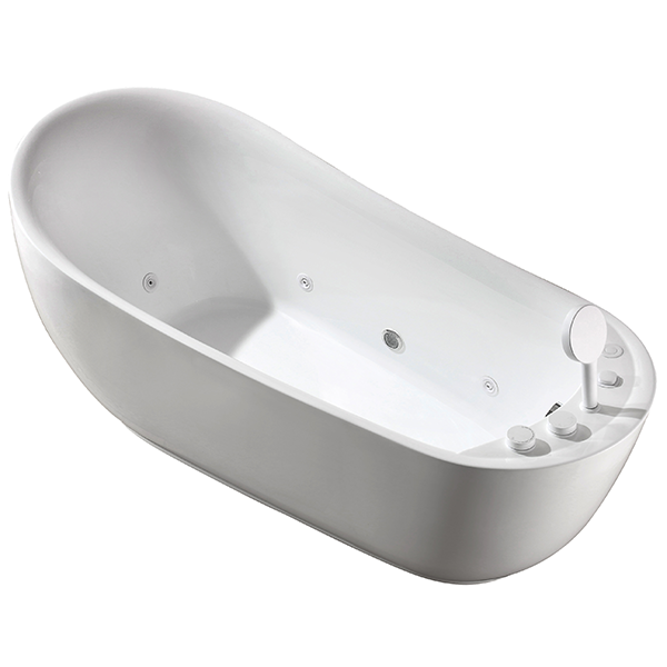 SSWW Free-Standing Bathtub With Mixer WA1023