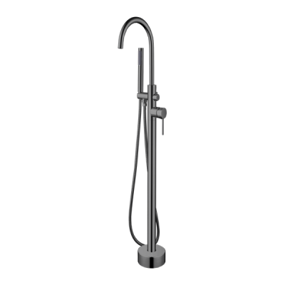 Abagno Exposed Floor-Mounted Bath / Shower Mixer FRM-301-BN