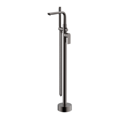 Abagno Exposed Floor-Mounted Bath / Shower Mixer FRM-302-BN