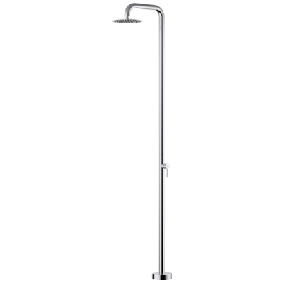 Abagno Exposed Floor-Mounted Shower Mixer FRM-502-CR