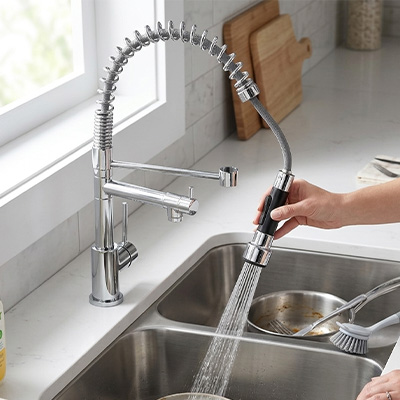 Pillar Sink Mixer