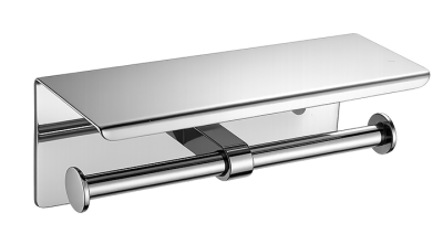 Abagno Double Paper Holder PH-308-BP