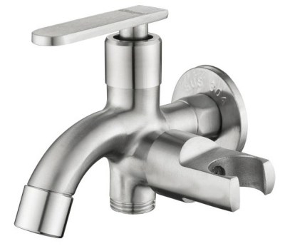 Abagno Two-Way Tap With Holder SDT-051H-SS