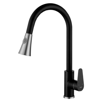 Abagno Kitchen Sink Mixer with Pull-out Spray Black Nickel SIM-182P-BS