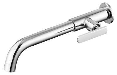 Abagno 1/2" Wall Basin Tap With Swivel Spout T-84019L