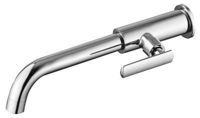 Abagno 1/2" Wall Basin Tap with Swivel Spout T-88129L