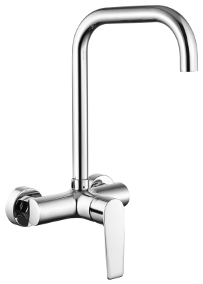Abagno Single Lever Wall-Mounted Kitchen Sink Mixer TJM-187-CR
