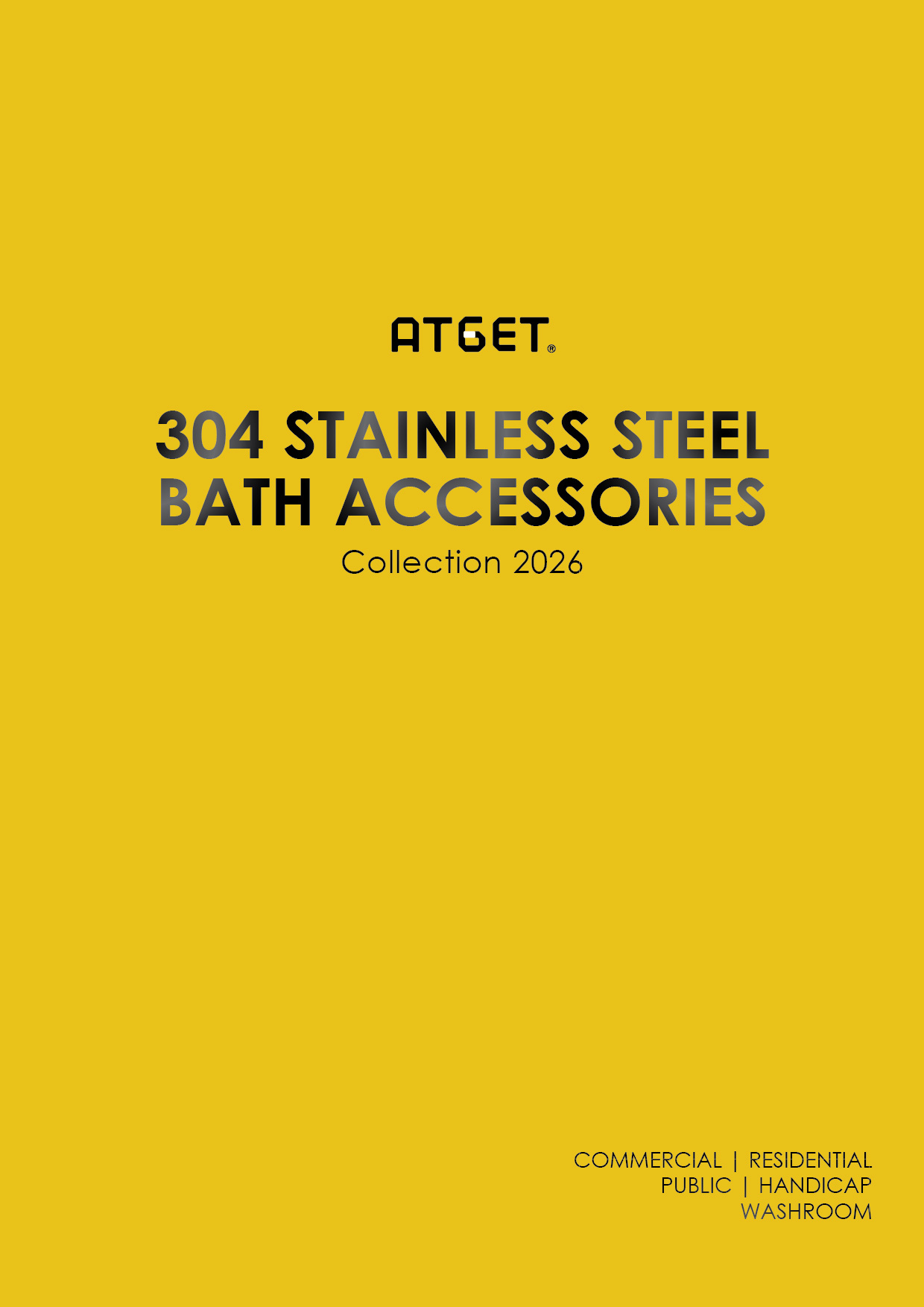 Atget SUS304 Bathroom Accessories 2026_Cover