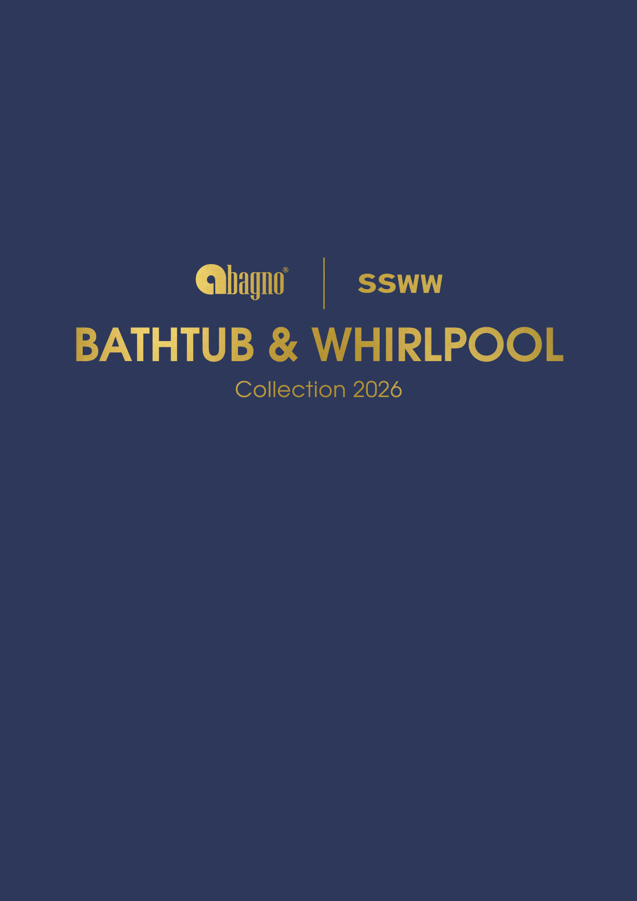 Bathtub and Whirlpool Catalog 2026_Cover